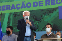 O governador Carlos Massa Ratinho Junior anuncia nesta quinta-feira (13) novos recursos para Arapongas, no Norte do Paraná. São investimentos para a Santa Casa, estradas rurais, pavimentação de ruas e avenidas, um parque urbano e moradias populares. 13/05/2021 - Foto: Geraldo Bubniak/AEN