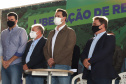 O governador Carlos Massa Ratinho Junior anuncia nesta quinta-feira (13) novos recursos para Arapongas, no Norte do Paraná. São investimentos para a Santa Casa, estradas rurais, pavimentação de ruas e avenidas, um parque urbano e moradias populares. 13/05/2021 - Foto: Geraldo Bubniak/AEN