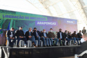 O governador Carlos Massa Ratinho Junior anuncia nesta quinta-feira (13) novos recursos para Arapongas, no Norte do Paraná. São investimentos para a Santa Casa, estradas rurais, pavimentação de ruas e avenidas, um parque urbano e moradias populares. 13/05/2021 - Foto: Geraldo Bubniak/AEN