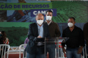 O Governo do Estado destinou R$ 3,1 milhões para ampliar o atendimento à saúde e melhorar a infraestrutura urbana de Cambé, na Região Norte. O anúncio foi feito pelo governador Carlos Massa Ratinho Junior nesta quinta-feira (13) em agenda na cidade.  -  Cambé, 13/05/2021  -  Foto: Ari Dias/AEN