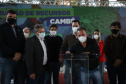 O município de Cambé, no Norte do Estado, vai receber 434 novas casas. O anúncio foi feito pelo governador Carlos Massa Ratinho Junior nesta quinta-feira (13) no mesmo evento que liberou R$ 3 milhões para o município. - Cambé, 13/05/2021  -  foto: Ari Dias/AEN