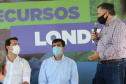 O governador Carlos Massa Ratinho Junior libera novos recursos para Londrina nesta sexta-feira (14), além de visitar as obras de construção da Cidade Industrial, que conta com investimento do Estado. Entre as iniciativas está a construção de um Condomínio do Idoso no município, dentro do programa Viver Mais Paraná.   14/05/2021 - Foto: Geraldo Bubniak/AEN