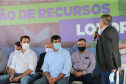 O governador Carlos Massa Ratinho Junior libera novos recursos para Londrina nesta sexta-feira (14), além de visitar as obras de construção da Cidade Industrial, que conta com investimento do Estado. Entre as iniciativas está a construção de um Condomínio do Idoso no município, dentro do programa Viver Mais Paraná.   14/05/2021 - Foto: Geraldo Bubniak/AEN
