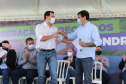 O governador Carlos Massa Ratinho Junior libera novos recursos para Londrina nesta sexta-feira (14), além de visitar as obras de construção da Cidade Industrial, que conta com investimento do Estado. Entre as iniciativas está a construção de um Condomínio do Idoso no município, dentro do programa Viver Mais Paraná.   14/05/2021 - Foto: Geraldo Bubniak/AEN
