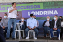 O governador Carlos Massa Ratinho Junior libera novos recursos para Londrina nesta sexta-feira (14), além de visitar as obras de construção da Cidade Industrial, que conta com investimento do Estado. Entre as iniciativas está a construção de um Condomínio do Idoso no município, dentro do programa Viver Mais Paraná.   14/05/2021 - Foto: Geraldo Bubniak/AEN