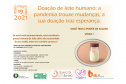 No próximo dia 19 de maio, Dia Mundial de Doação de Leite Humano, o Banco de Leite Humano do Hospital Universitário (HU/UEL) promove a campanha internacional “Doação de leite humano: a pandemia trouxe mudanças, a sua doação traz esperança”.  -  Foto: UEL