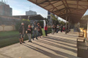 Vacinação de professores. Paranaguá. Foto:SEED