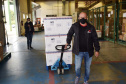 O Paraná recebeu mais 62 mil doses da vacina Coronavac, da parceria entre Sinovac e Instituto Butantan, nesta sexta-feira (14). As doses se referem a uma atualização na 19ª pauta de distribuição de vacinas contra a Covid-19 do Ministério da Saúde.  Foto: Américo Antonio/SESA