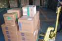 A Secretaria de Estado da Saúde (Sesa) iniciou nesta sexta-feira (14) a distribuição de mais 170.285 medicamentos elencados no chamado “kit de intubação” para pacientes internados com coronavírus. Ao todo 59 hospitais do Plano de Atendimento Covid-19 nas 22 Regionais de Saúde irão receber os medicamentos.Foto: Américo Antonio/SESA