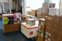 A Secretaria de Estado da Saúde (Sesa) iniciou nesta sexta-feira (14) a distribuição de mais 170.285 medicamentos elencados no chamado “kit de intubação” para pacientes internados com coronavírus. Ao todo 59 hospitais do Plano de Atendimento Covid-19 nas 22 Regionais de Saúde irão receber os medicamentos.Foto: Américo Antonio/SESA