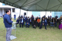 Uma cerimônia no jardim do Palácio Iguaçu, em Curitiba, realizada na manhã deste sábado (15), marcou a abertura oficial da 26ª edição da Marcha para Jesus. Ao lado de pastores de diferentes denominações religiosas da capital, o governador Carlos Massa Ratinho Junior e a primeira-dama Luciana Saito Massa acompanharam a solenidade, além de outras autoridades. O evento faz parte do Calendário Oficial do Estado. - Curitiba, 15/05/2021 - Foto: José Fernando Ogura/AEN