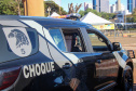 Equipes policiais do Batalhão de Operações Especiais (Bope), treinadas para dar suporte às unidades de área da PM nas ocorrências de maior periculosidade, estão na região de Cascavel nesta semana. A Operação Pronta Resposta IV foi lançada nesta terça-feira (18), no centro da cidade, com a participação do subcomandante-geral da PM, coronel Rui Noé Barroso Torres. - -  Cascavel, 18/05/2021  -  Foto: PMPR/SESP-PR