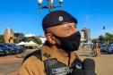 As equipes policiais do Batalhão de Operações Especiais (BOPE), treinadas para dar suporte às unidades de área da PM nas ocorrências de maior periculosidade estão na região de Cascavel nesta semana. A Operação Pronta Resposta IV foi lançada nesta terça-feira (18/05), no Centro da cidade, com a participação do Subcomandante-Geral da PM, coronel Rui Noé Barroso Torres.  -  Cascavel, 18/05/2021  -  Foto: PMPR