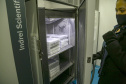 vacinas contra Covid-19 produzidas pela parceria entre Pfizer e BioNTech. O terceiro lote dos imunizantes, que chegou  à Capital nesta terça-feira (18), com mais 39.780 doses
Foto Gilson Abreu/AEN