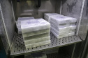 vacinas contra Covid-19 produzidas pela parceria entre Pfizer e BioNTech. O terceiro lote dos imunizantes, que chegou  à Capital nesta terça-feira (18), com mais 39.780 doses
Foto Gilson Abreu/AEN