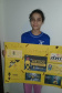 Aliando o desenvolvimento dos conteúdos da disciplina de Língua Portuguesa à campanha internacional Maio Amarelo, de conscientização para a redução da mortalidade no trânsito, os alunos do 7° ano do Colégio Estadual Duque de Caxias, da cidade de Corbélia, no Oeste do Estado, aplicam seu aprendizado produzindo materiais especiais sobre o tema.  - Foto: SEED