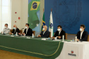 A nova concessão das rodovias que cortam o Paraná será baseada em torno da menor tarifa oferecida ao usuário, sem limite de desconto na disputa na Bolsa de Valores, arrumando a modelagem de acordo com o anseio da população. A alteração na proposta original foi anunciada pelo governador Carlos Massa Ratinho Junior durante entrevista coletiva nesta sexta-feira (21), no Palácio Iguaçu, em Curitiba, e é resultado das seguidas reuniões em Brasília (DF) do início desta semana. Foto: Ari Dias/AEN