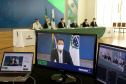 A nova concessão das rodovias que cortam o Paraná será baseada em torno da menor tarifa oferecida ao usuário, sem limite de desconto na disputa na Bolsa de Valores, arrumando a modelagem de acordo com o anseio da população. A alteração na proposta original foi anunciada pelo governador Carlos Massa Ratinho Junior durante entrevista coletiva nesta sexta-feira (21), no Palácio Iguaçu, em Curitiba, e é resultado das seguidas reuniões em Brasília (DF) do início desta semana. Foto: Ari Dias/AEN