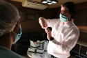 O Complexo Hospitalar do Trabalhador (CHT) irá utilizar mil testes rápidos para diagnóstico da Covid-19 em pacientes e colaboradores nas unidades que compõem o complexo, como o Hospital do Trabalhador, Hospital de Reabilitação, Hospital de Infectologia e Retaguarda Clínica, Hospital da Lapa, e Hospital Regional do Litoral. -  Curitiba, 21/05/2021  -  Foto: Clevis Massolia/CHT