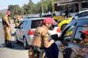 Almirante Tamandaré, 21 de maio de 2021. BPRv realiza blitz educativa alusiva ao Maio Amarelo. 