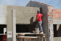 A obra de construção do condomínio para idosos em Prudentópolis, do programa Viver Mais Paraná, do Governo do Estado, ultrapassou 60% de execução O empreendimento, que recebe mais de R$ 4 milhões de investimento do tesouro estadual, será entregue ainda este ano à população, de acordo com os representantes da Cohapar que vistoriaram os trabalhos nesta segunda-feira (24). Foto: Alessandro Vieira/AEN
