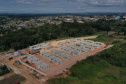 A obra de construção do condomínio para idosos em Prudentópolis, do programa Viver Mais Paraná, do Governo do Estado, ultrapassou 60% de execução O empreendimento, que recebe mais de R$ 4 milhões de investimento do tesouro estadual, será entregue ainda este ano à população, de acordo com os representantes da Cohapar que vistoriaram os trabalhos nesta segunda-feira (24). Foto: Alessandro Vieira/AEN