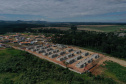 A obra de construção do condomínio para idosos em Prudentópolis, do programa Viver Mais Paraná, do Governo do Estado, ultrapassou 60% de execução O empreendimento, que recebe mais de R$ 4 milhões de investimento do tesouro estadual, será entregue ainda este ano à população, de acordo com os representantes da Cohapar que vistoriaram os trabalhos nesta segunda-feira (24). Foto: Alessandro Vieira/AEN