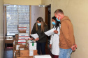 O Governo do Estado descentralizou vacinas contra a Covid-19 da Pfizer/BioNTech para nove municípios do Paraná nesta segunda-feira (24). Ao todo 39.780 doses foram distribuídas para Curitiba, Ponta Grossa, Guarapuava, Foz do Iguaçu, Araucária, Campo Largo, São José dos Pinhais, Colombo e Pinhais. -  24/05/2021  -  Foto: Américo Antonio/SESA