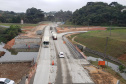 Transporte de vigas para obra na PR-092 afetará o trânsito entre Curitiba e Almirante Tamandaré. Foto::DER