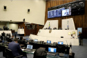 O secretário de Estado da Fazenda, Renê Garcia Junior, apresentou durante audiência pública na tarde desta terça-feira (25), na Assembleia Legislativa do Paraná, os resultados contábeis do Paraná referentes ao 1º quadrimestre de 2021, e ressaltou a premente necessidade de suplementação orçamentária para fazer frente ao aumento de despesas. Foto: Ari Dias/AEN