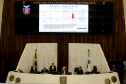 O secretário de Estado da Fazenda, Renê Garcia Junior, apresentou durante audiência pública na tarde desta terça-feira (25), na Assembleia Legislativa do Paraná, os resultados contábeis do Paraná referentes ao 1º quadrimestre de 2021, e ressaltou a premente necessidade de suplementação orçamentária para fazer frente ao aumento de despesas. Foto: Ari Dias/AEN