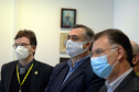 Um Termo de Cooperação Técnica firmado nesta terça-feira (25) entre a Polícia Científica e o Complexo Hospitalar do Trabalhador (CHT) vai permitir o uso compartilhado do laboratório multiusuário de patologia forense do Instituto Médico Legal (IML). Foto: Américo Antonio/SESA
