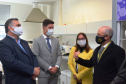 Um Termo de Cooperação Técnica firmado nesta terça-feira (25) entre a Polícia Científica e o Complexo Hospitalar do Trabalhador (CHT) vai permitir o uso compartilhado do laboratório multiusuário de patologia forense do Instituto Médico Legal (IML). Foto: Américo Antonio/SESA