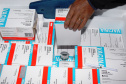 A Secretaria de Estado da Saúde (Sesa) recebeu na noite desta terça-feira (26), 352.750 doses da vacina AstraZeneca/Fiocruz, contra a Covid-19.   -  Curiti, 26/05/2021  -  Foto: Américo antonio/SESA
