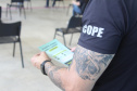 As forças policiais da Secretaria de Estado da Segurança Pública (Sesp) continuam sendo vacinadas contra a Covid 19 nas cidades sedes de regionais de saúde do estado. A distribuição das doses segue os critérios e cronograma estabelecidos pela Secretaria de Estado da Saúde (Sesa), a partir dos lotes recebidos do Ministério da Saúde e a aplicação é feita pelas equipes municipais de Saúde.  -  Curitiba, 08/06/2021  -  Foto: SESP/PR