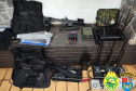Polícia Militar e Ministério Público cumprem 45 mandados de prisão e apreendem fuzil e coletes balísticos no interior do estado  -  Curitiba, 10/06/2021  -  Foto: PMPR/SESP-PR