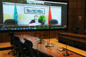 Integrantes do Grupo de Trabalho do Plano Estadual Ferroviário detalharam nesta sexta-feira (11) o projeto de execução da Nova Ferroeste a representantes do Consulado da China em São Paulo. Participaram do encontro virtual a cônsul no estado, Chen Peijie, e o conselheiro comercial He Jim.  -  Curitiba, 11/06/2021  -  Foto: José Fernando Ogura/AEN