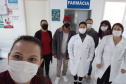 A Secretaria de Estado da Saúde (Sesa) registrou ações de vacinação contra a Covid-19 neste sábado (12) nas 22 Regionais de Saúde do Paraná. A iniciativa faz parte da campanha do Governo do Estado, de vacinação ?De domingo a domingo?. -  Curitiba, 12/06/2021  -  Foto: SESA