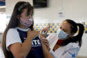  Paraná tem o maior número de vacinas aplicadas em sete semanas 
. Foto: Ari Dias/AEN