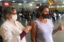 Paraná mantém crescimento na vacinação contra a Covid-19 e bate recorde no final de semana. Foto:SESA