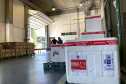 Mais de 255,7 mil vacinas contra a Covid-19 são distribuídas nesta segunda-feira. Foto: Américo Antonio/SESA