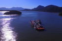 Nova balsa na travessia de Guaratuba. Foto:DER