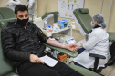 Com estoque 40% abaixo do ideal, Hemepar faz apelo à população para doar sangue. Foto: José Fernando Oura/AEN