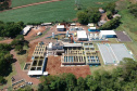 Cascavel, Estação de Tratamenrto em amplicação  -  Foto: Sanepar