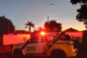 Cerca de 70 policiais militares e civis foram aplicados na operação Investida em Maringá nesta quarta-feira (16/06) para cumprir 12 mandados de Busca e Apreensão contra dois grupos envolvidos com o tráfico de drogas. O trabalho de investigação foi do Núcleo de Maringá da Divisão Estadual de Narcóticos (Denarc), da Polícia Civil, e do Serviço de Inteligência do 4º Batalhão da Polícia Militar.  - Maringá, 16/06/2021  -  Foto: Polícia Civil/SESP-PR