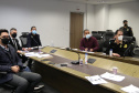 O Secretário da Segurança Pública do Paraná (Sesp), Romulo Marinho Soares, reuniu-se, por videoconferência, no fim da tarde desta quarta-feira (16/06) com representantes do Grupo de Trabalho LGBTQ+ da Pasta para ouvir e avançar os projetos no âmbito da população de lésbicas, gays, bissexuais, travestis e transexuais.  -  Curitiba, 16/06/2021  -  Foto: SESP-PR