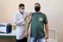 Mais de 80% dos portuários foram vacinados no Paraná. Foto: Claudio Neves/Portos do Paraná