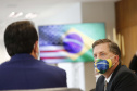 Governador Carlos Massa Ratinho Junior solicitou nesta quinta-feira (17) ao embaixador dos Estados Unidos no Brasil, Todd Chapman, a permissão para que Curitiba possa emitir vistos, seguindo o que já ocorre com São Paulo, Brasília, Belo Horizonte, Rio de Janeiro, Recife e Porto Alegre. Foto: Jonathan Campos/AEN