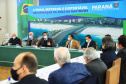 O governador Carlos Massa Ratinho Junior lançou nesta segunda-feira (21), no Palácio Iguaçu, o edital de licitação da primeira fase das obras de recuperação da orla de Matinhos, no Litoral do Paraná.  -  Curitiba, 21/06/2021  -  Foto: José Fernando Ogura/AEN