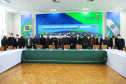 O governador Carlos Massa Ratinho Junior lançou nesta segunda-feira (21), no Palácio Iguaçu, o edital de licitação da primeira fase das obras de recuperação da orla de Matinhos, no Litoral do Paraná.  -  Curitiba, 21/06/2021  -  Foto: José Fernando Ogura/AEN